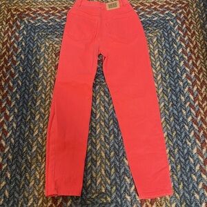 Lizwear Petite Size 2 Coral Jeans